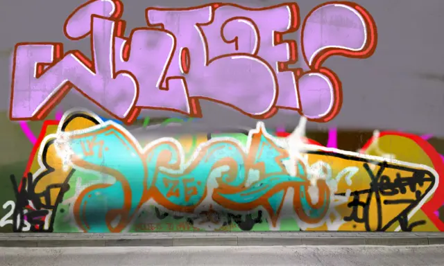 Graffiti artwork by xertv