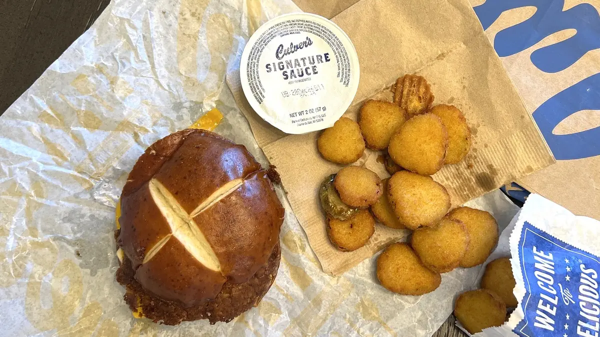 New Fried Pickle Pub Burger Launched by Culver's