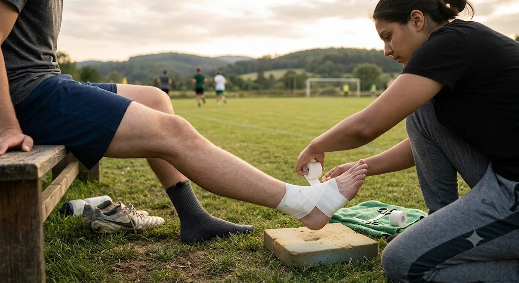 How to Tape an Ankle?