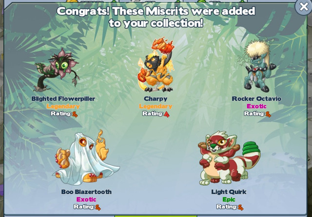 Miscrits gold pack