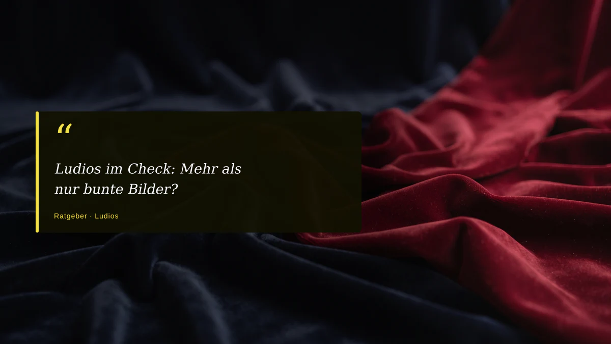 Ludios im Check: Mehr als nur bunte Bilder?