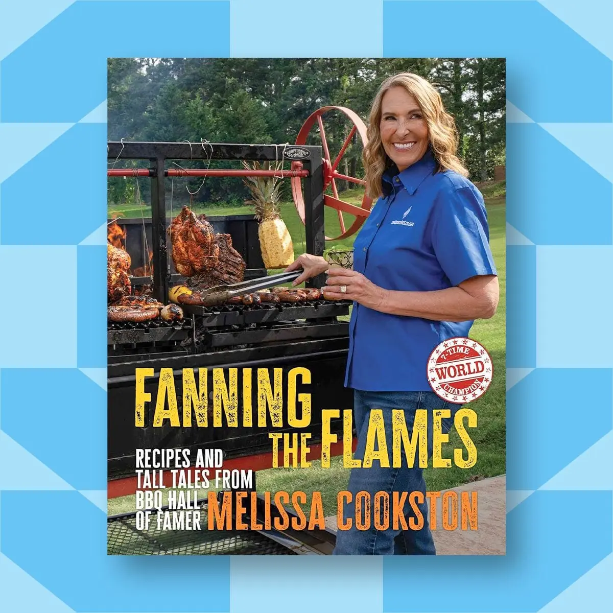 Barbecue Champion Melissa Cookston Offers Fans a Signed Copy of “Fanning the Flames”