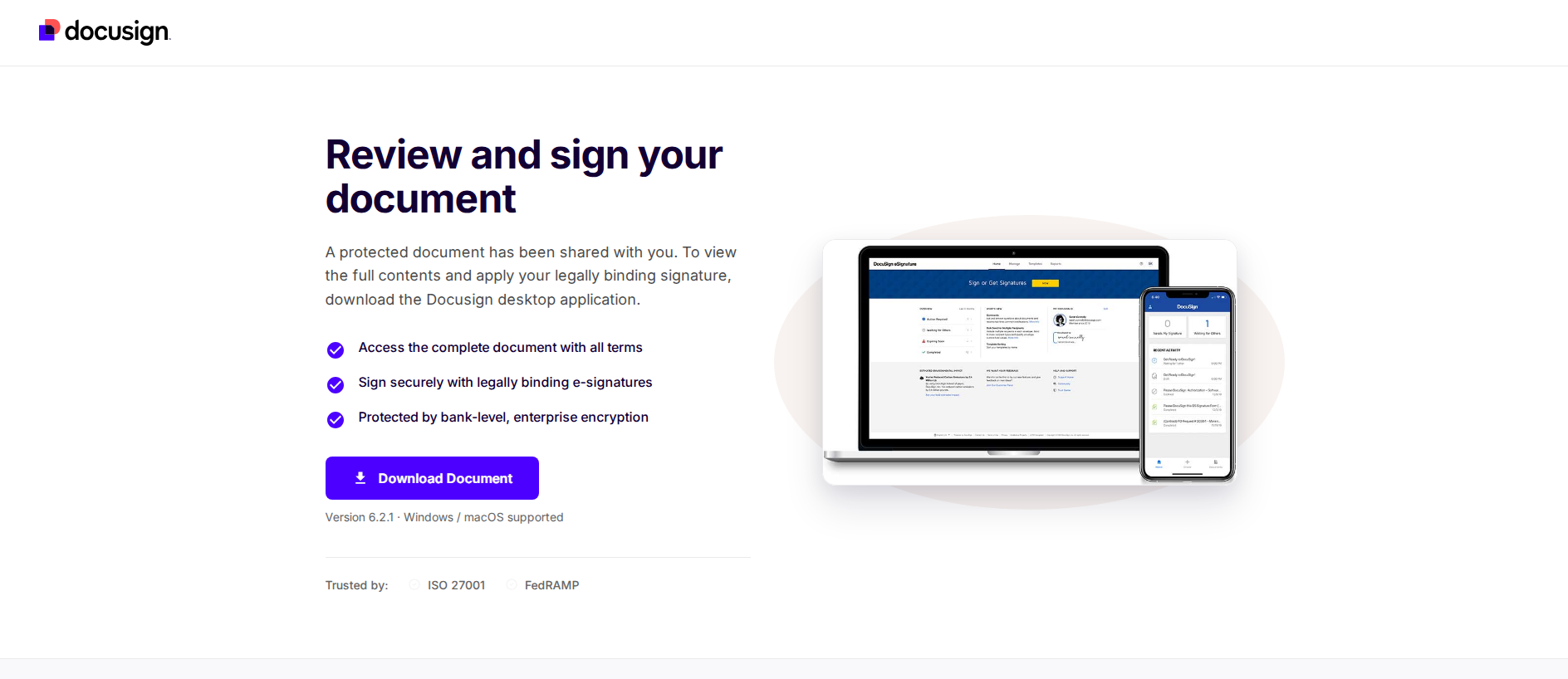 Stored capture of grvtdocusignsetup.icu