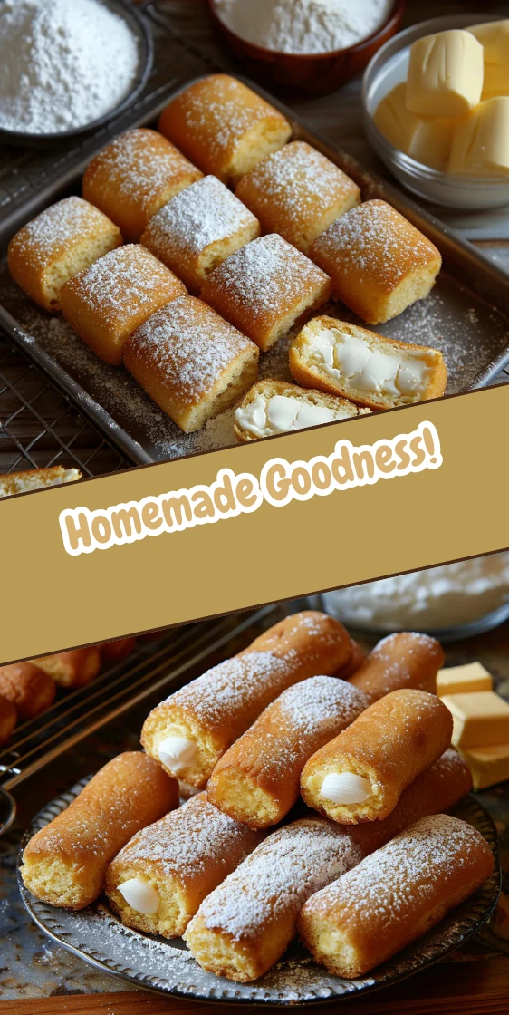 Delicious Homemade Twinkies