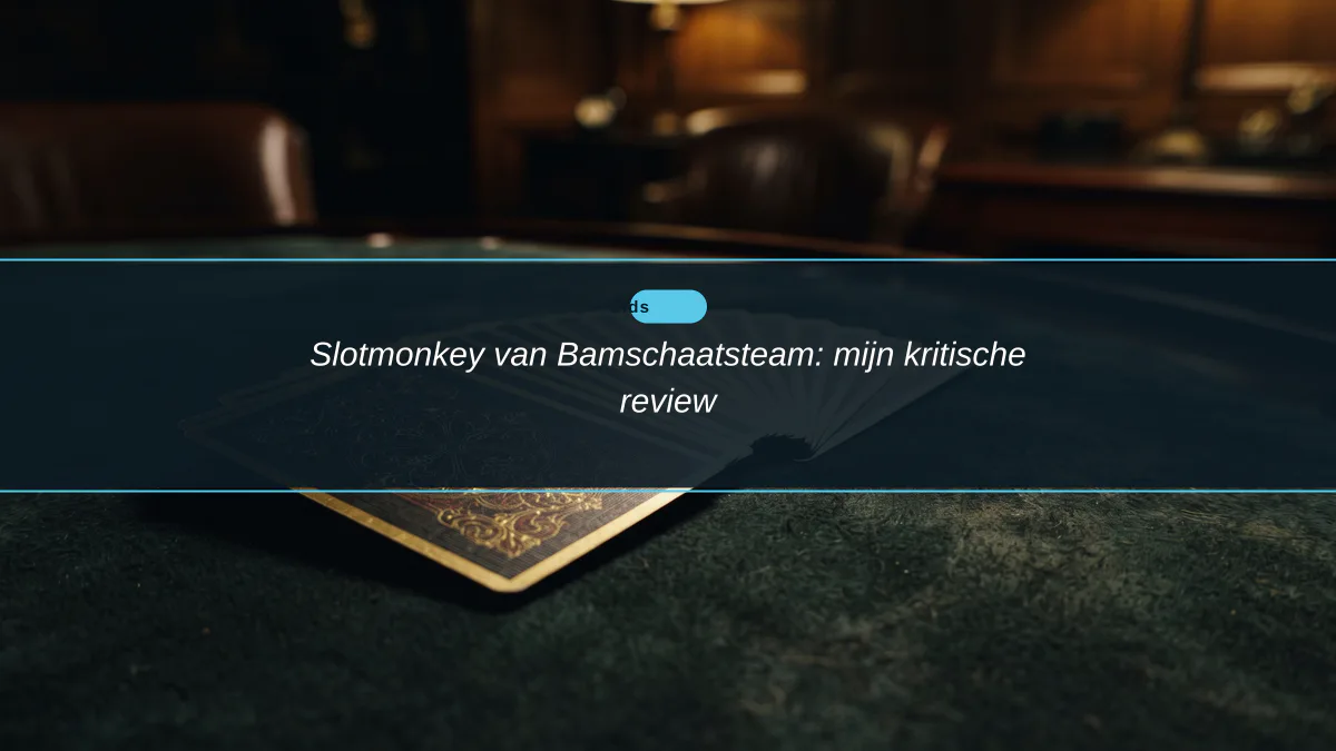 Slotmonkey van Bamschaatsteam: mijn kritische review