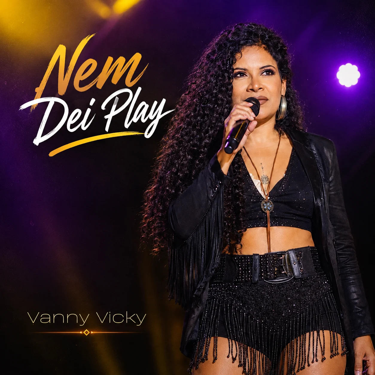 Retrato de Vanny Vicky na fase Nem Dei Play