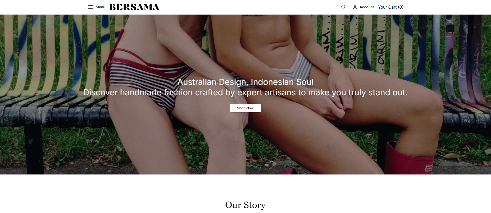 Stored capture of bersamafashion.shop