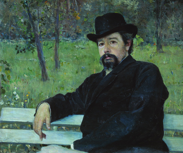 Портрет Н А Ярошенко 1897