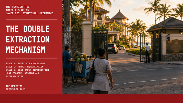 The Double Extraction Mechanism Mauritius The Meridian September 2026