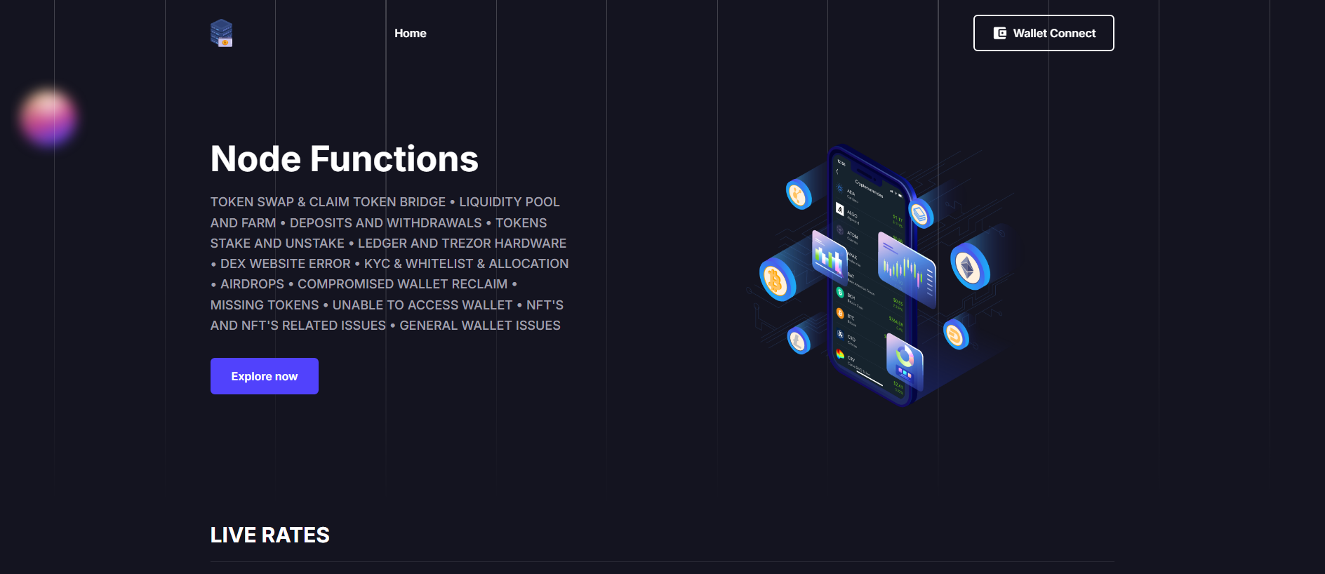 Screenshot of connect-wallet-adj.pages.dev