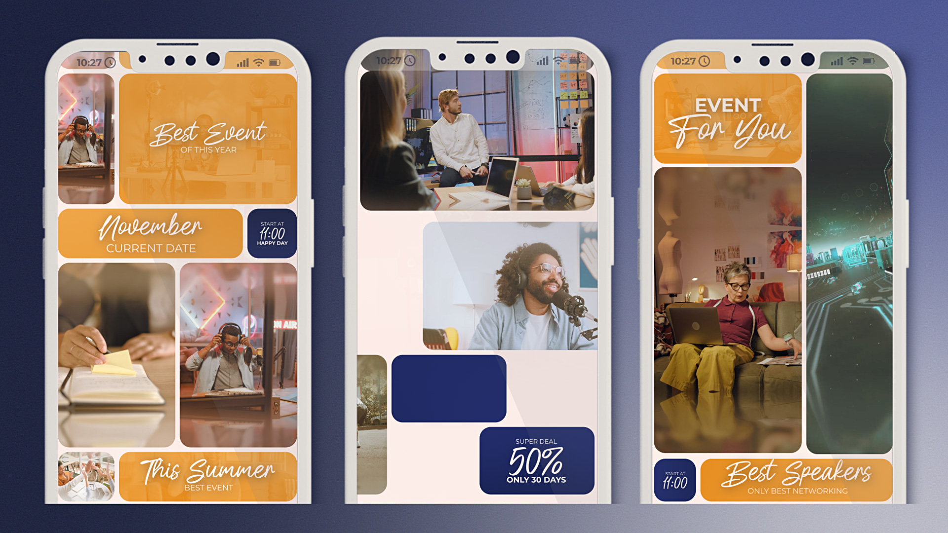 E-Learning Event Multi Screen Instagram Reel Split