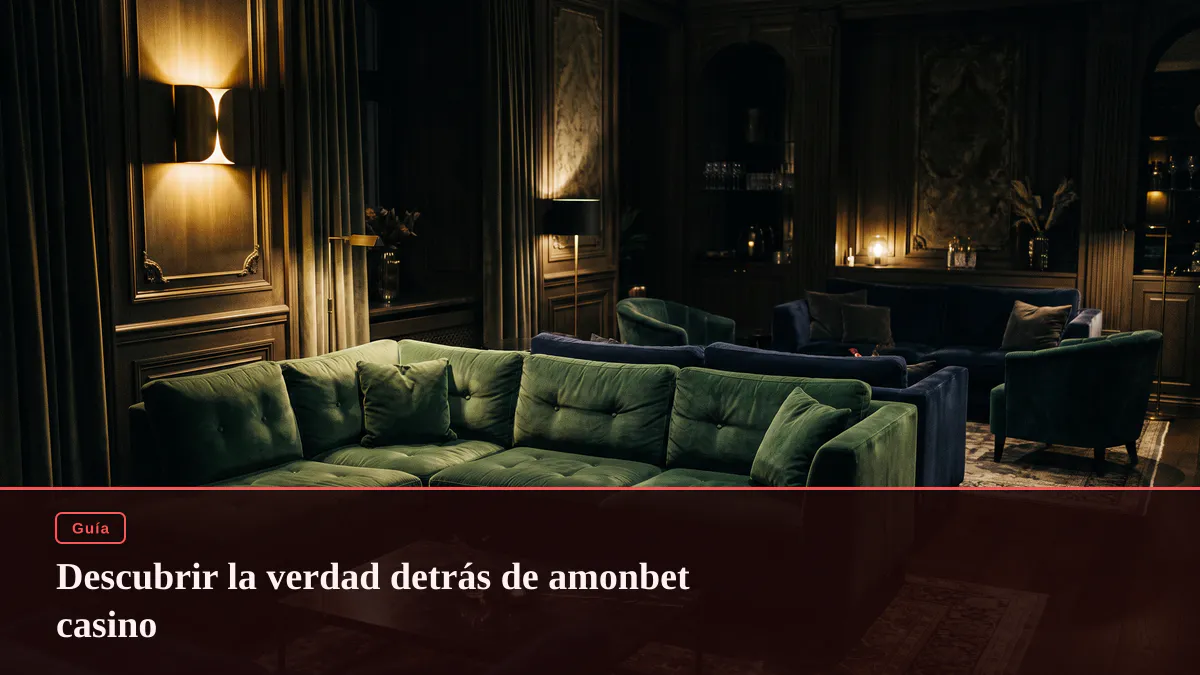Descubrir la verdad detrás de amonbet casino