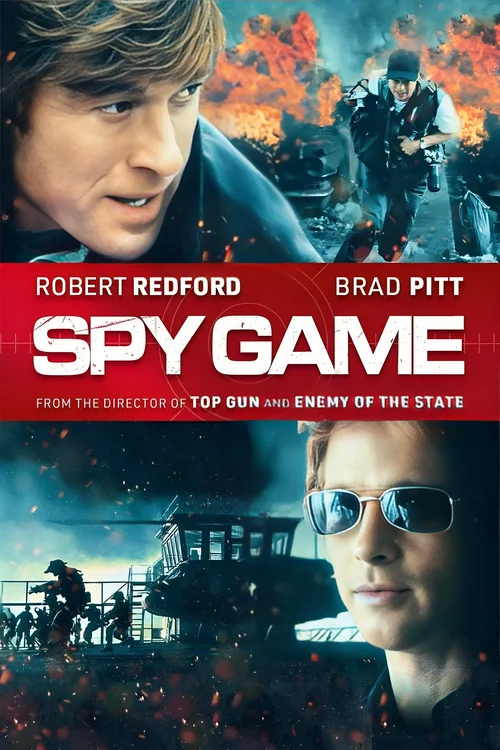 Zawód Szpieg - Spy Game (2001) PL.720p.BDRip.XviD.AC3-5 1-ELiTE / Lektor PL