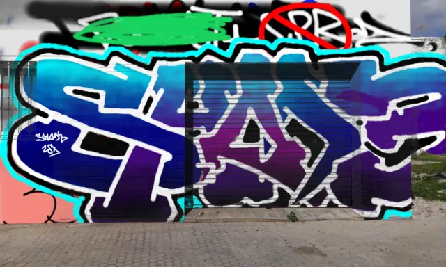 Graffiti artwork by SHADE230