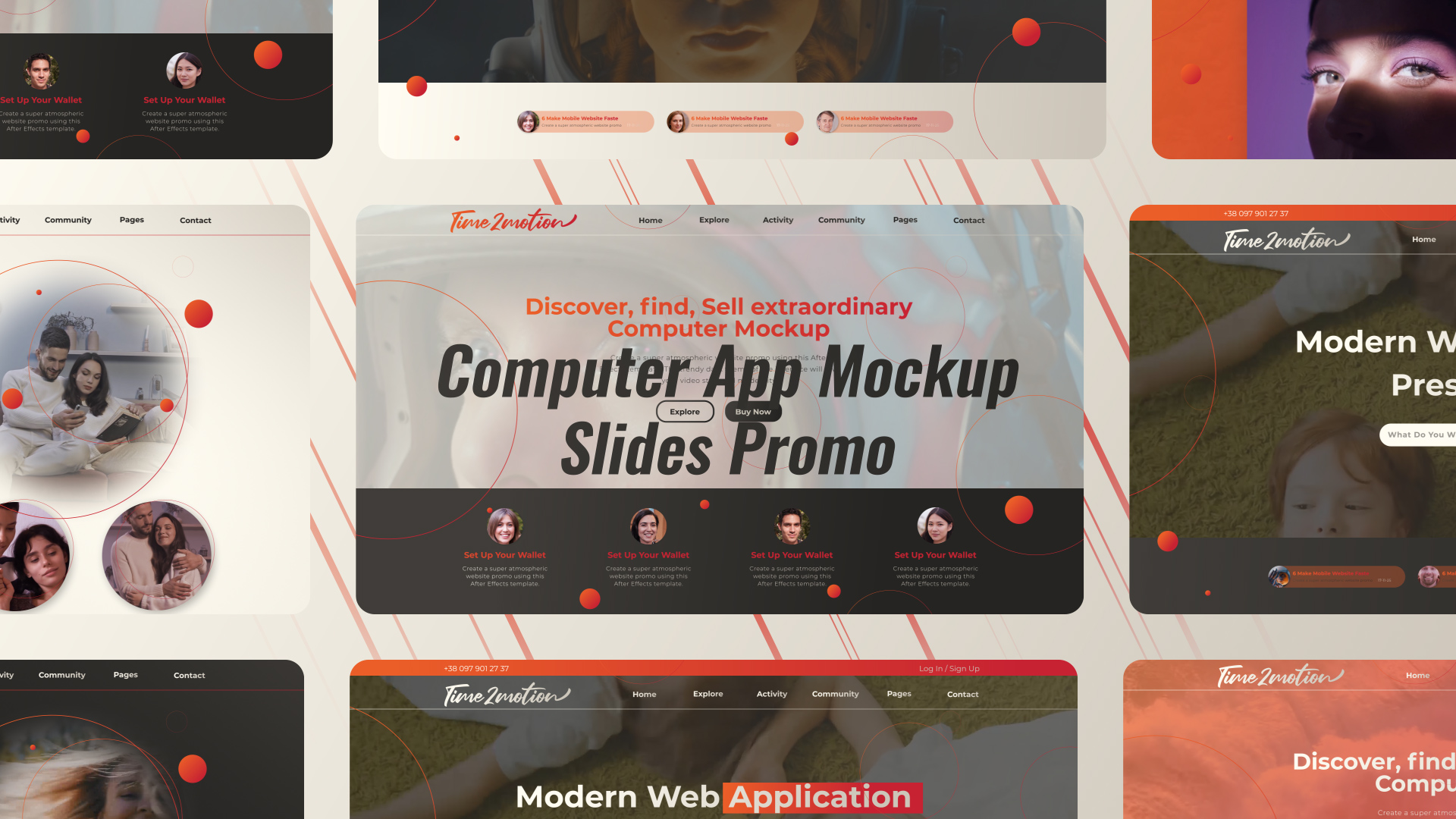 Web Promo Desktop Mockup Web Promo Desktop Mockup