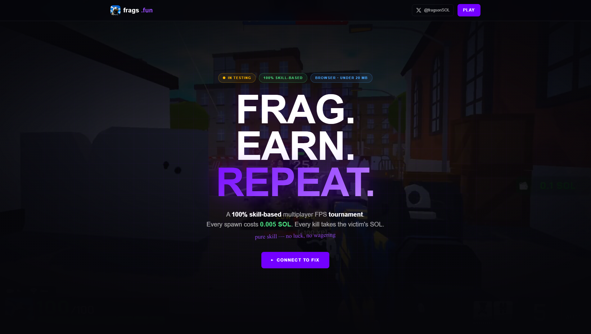 Screenshot of fragfix.pro