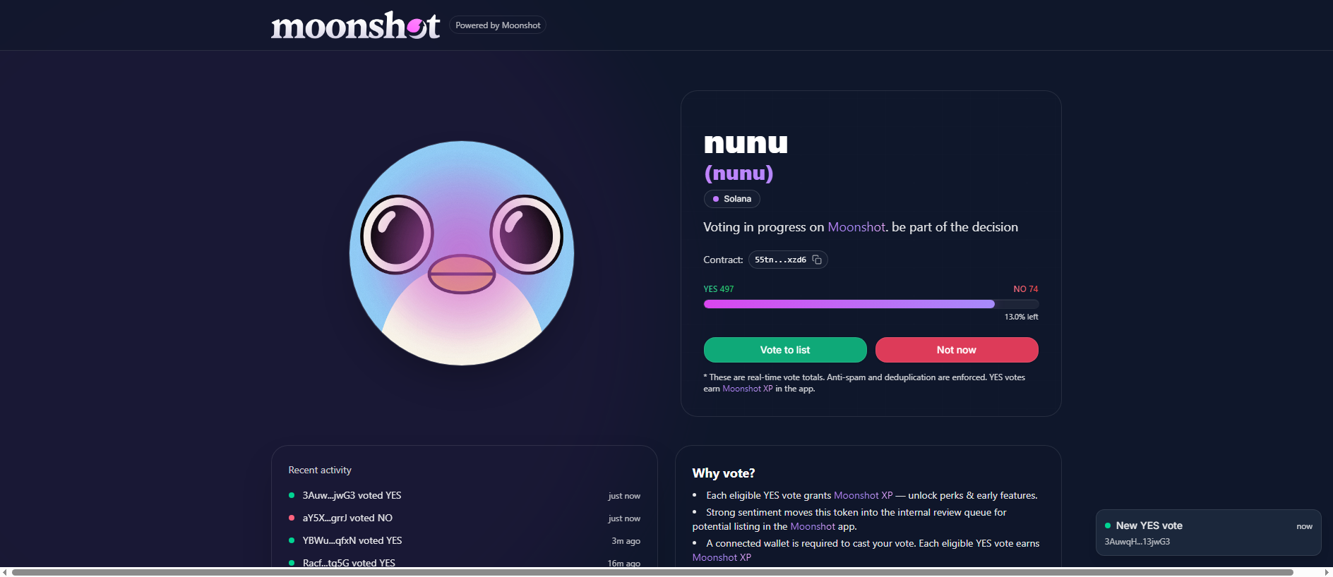Screenshot of moonshot-live.com