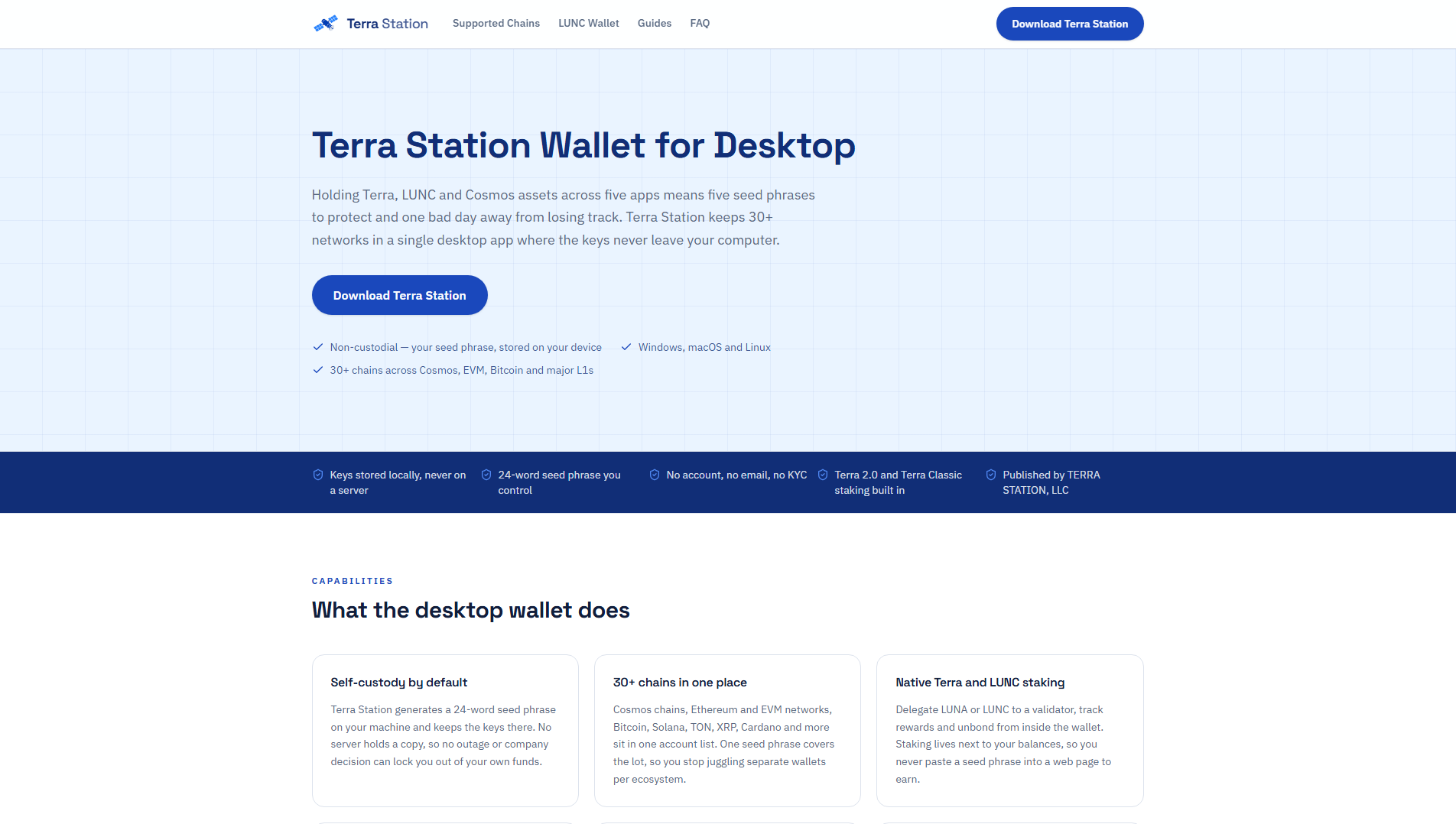 Capture enregistrée de terrawallet.org