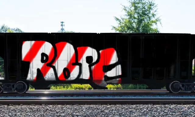 Graffiti artwork by rope12