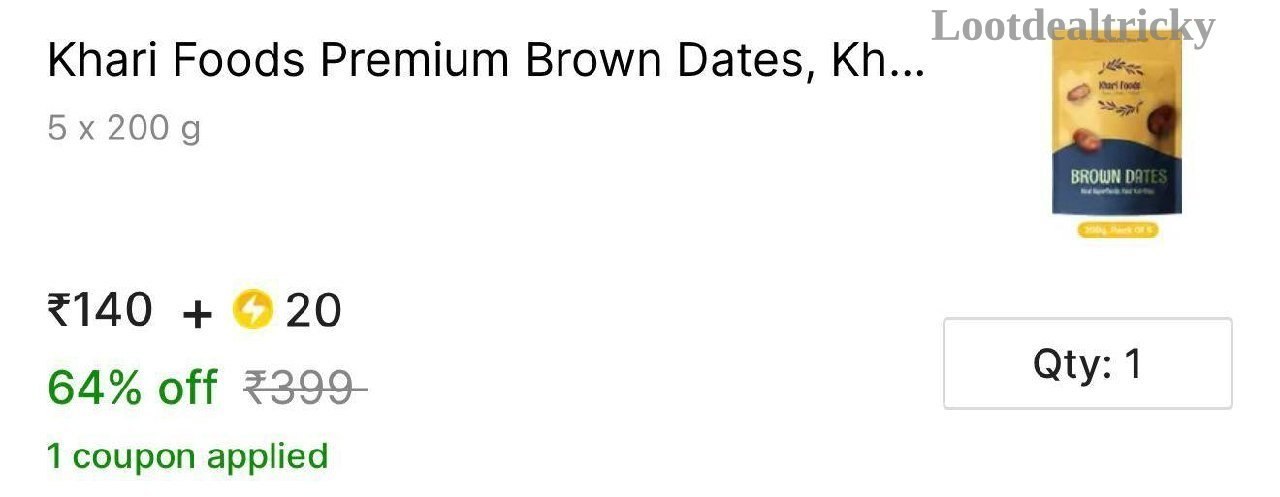 1kg Dates Bitli Offer Image