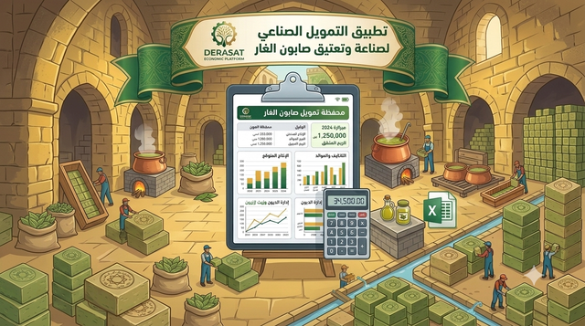 الأداة المالية لصناعة وتعتيق صابون الغار