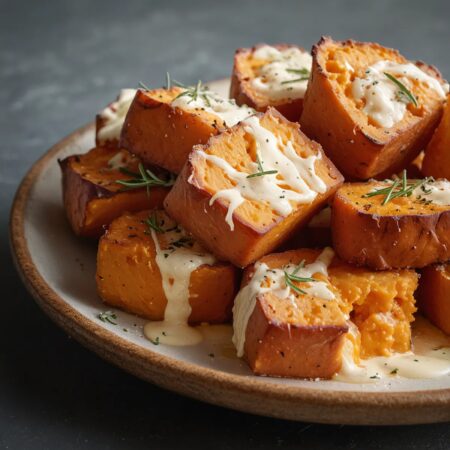 Cheesy Sweet Potato Bites