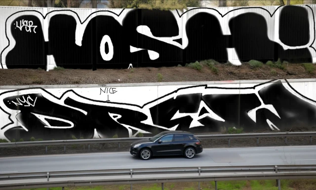 Graffiti artwork by hosha
