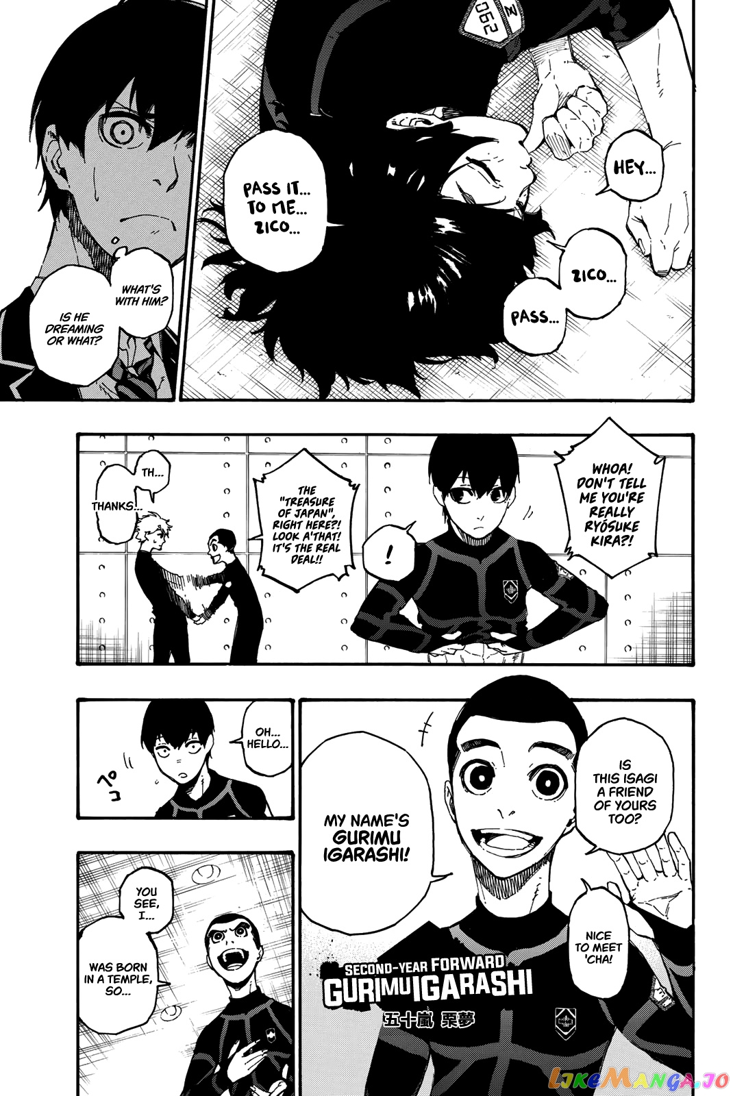 Read Blue Lock Chapter 2 English - Page 4