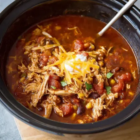 Slow Cooker Chicken Chili Recipe: Effortless Dinner Delight!