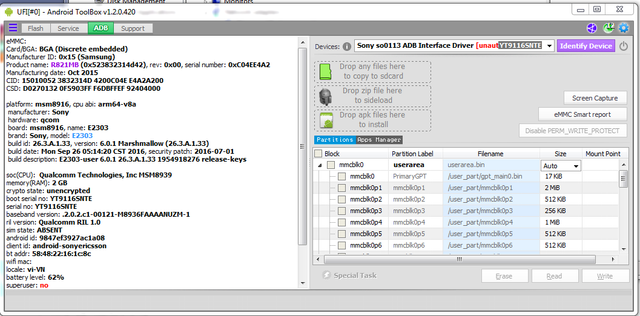 sony adb