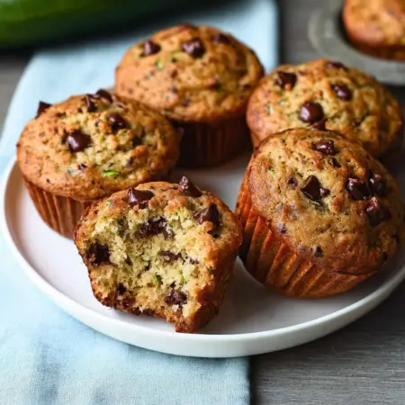 Zucchini Chocolate Chip Muffins Recipe: Hidden Veggies Win!