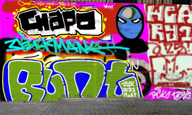 Graffiti artwork by DECAY
