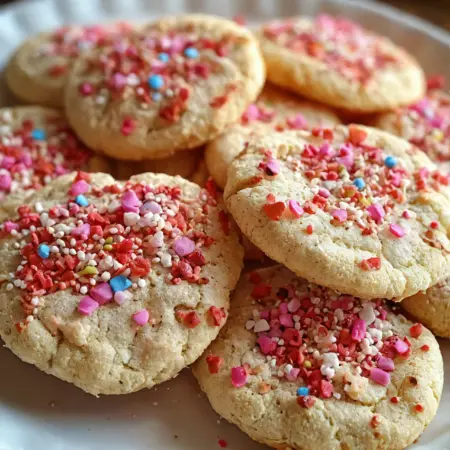 Irresistible Valentine Cookie Sprinkles