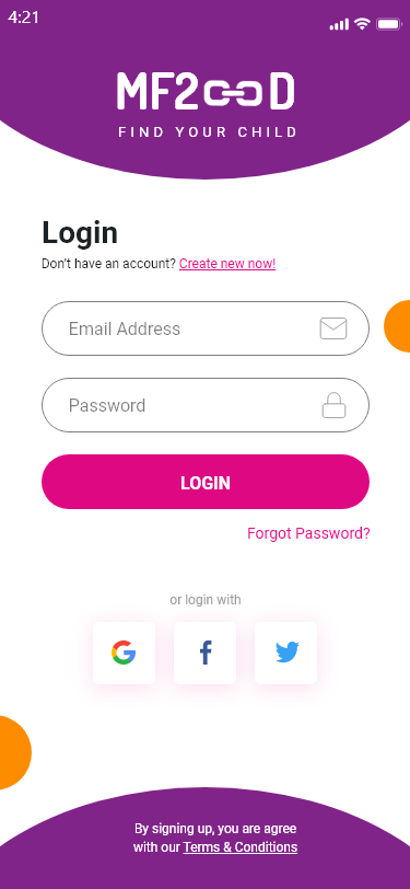 Login Screen