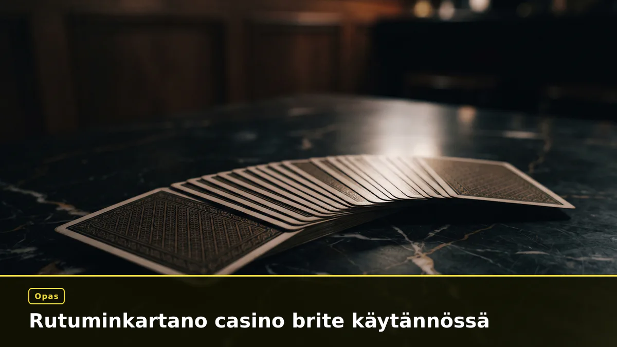 Rutuminkartano casino brite käytännössä
