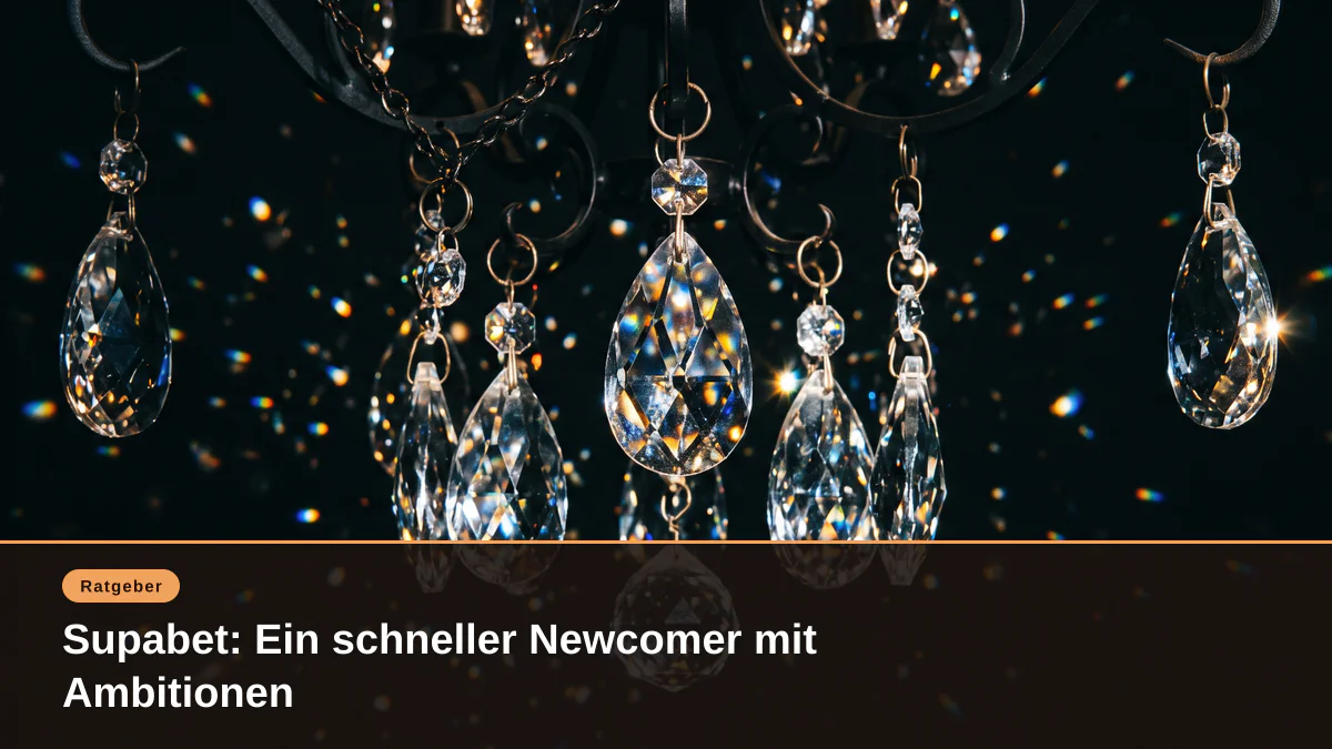 Supabet: Ein schneller Newcomer mit Ambitionen