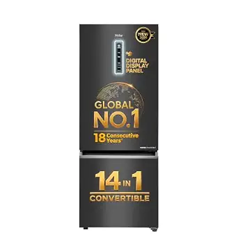 Haier 325L Frost Free Double Door Bottom Mount refrigerator