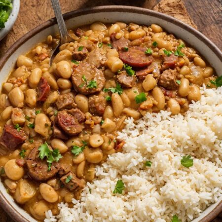 New Orleans-Style White Beans & Rice