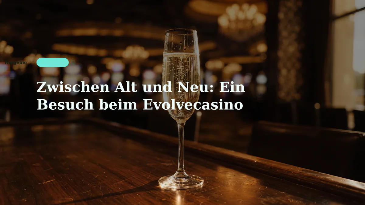 Zwischen Alt und Neu: Ein Besuch beim Evolvecasino