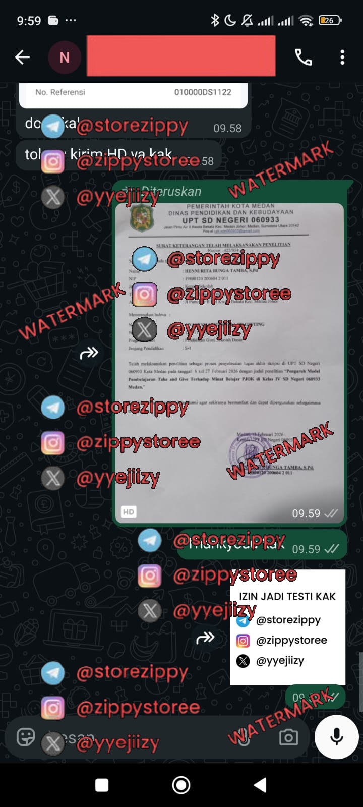 Testimoni -