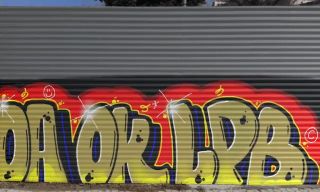 Graffiti artwork by LPBER