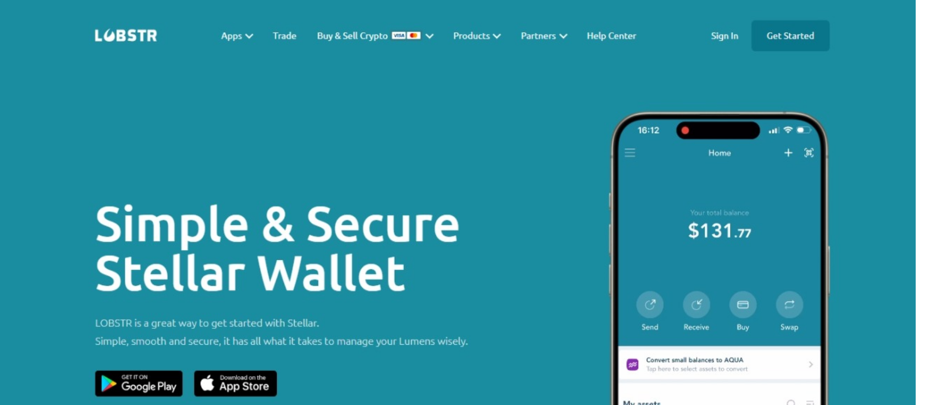 Stored capture of wllet-lobstr.webflow.io