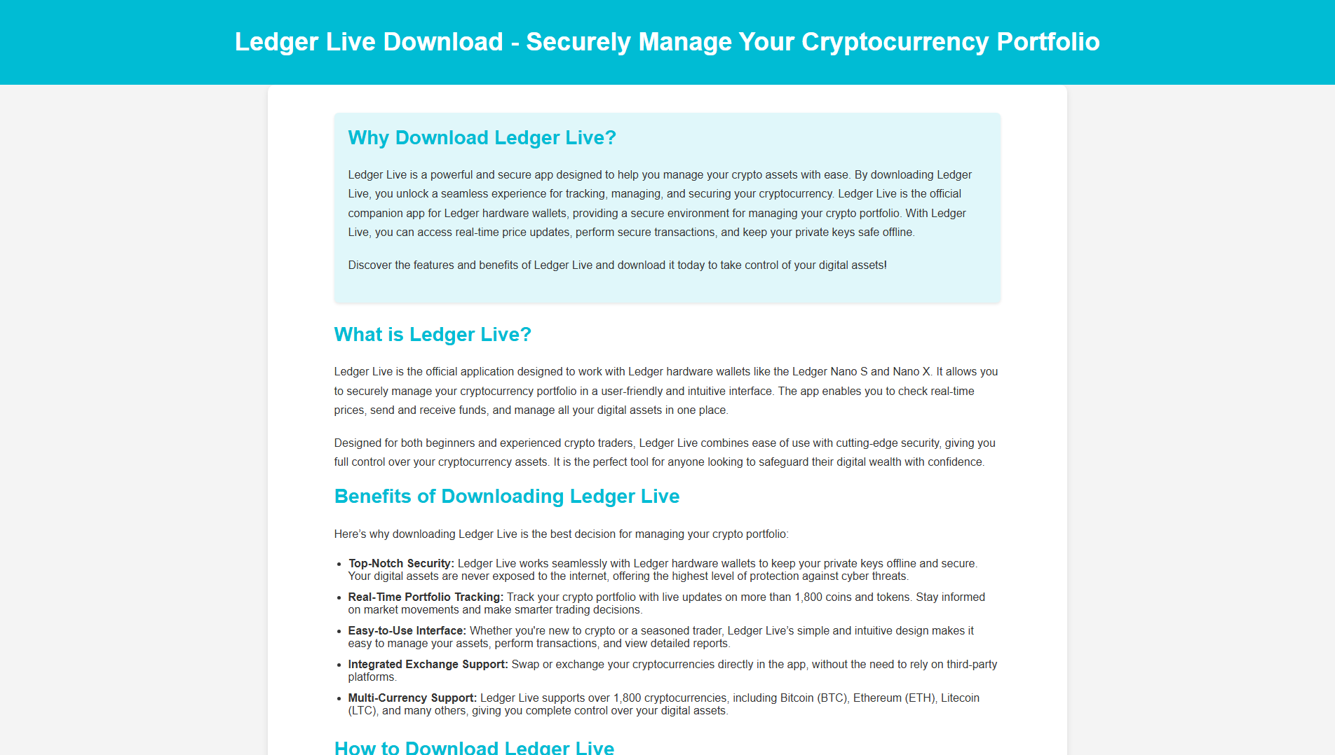 Stored capture of ledger-live-us-io.pages.dev