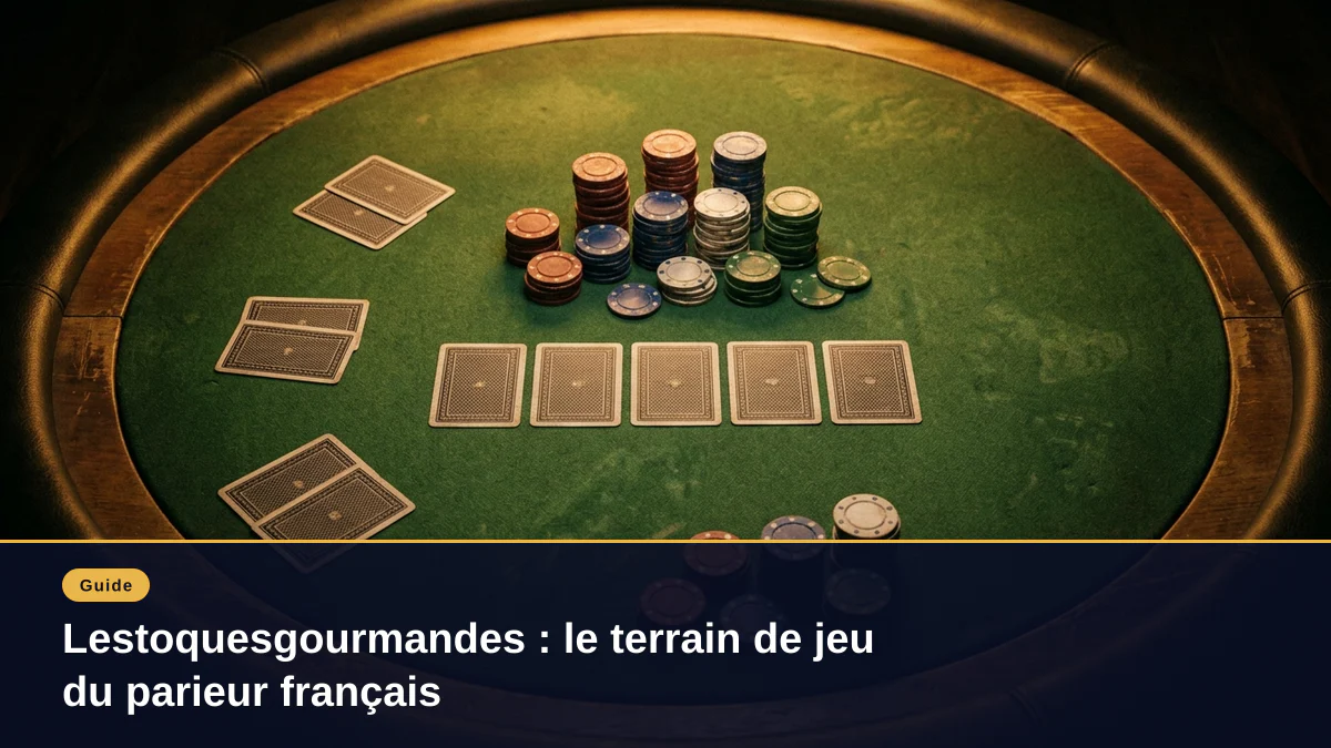 Lestoquesgourmandes : le terrain de jeu du parieur français
