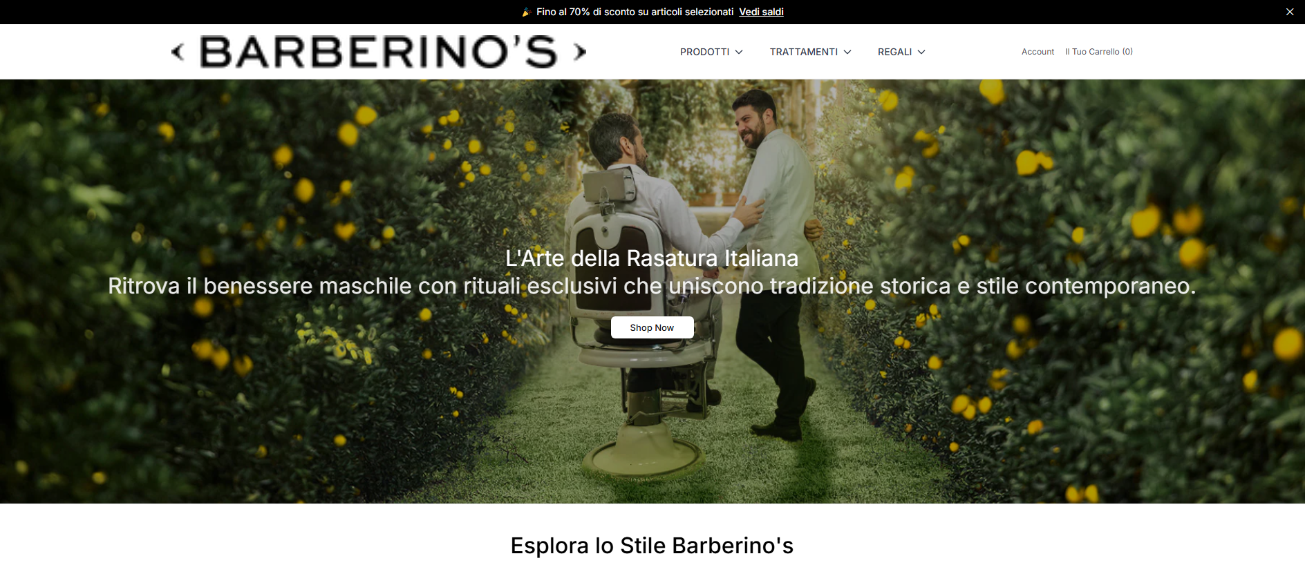 Stored capture of barberinosco.shop