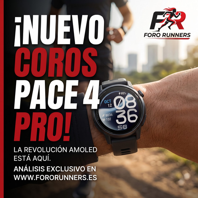 COROS Pace 4 Pro: El reloj GPS con pantalla AMOLED que revoluciona el rendimiento del runner