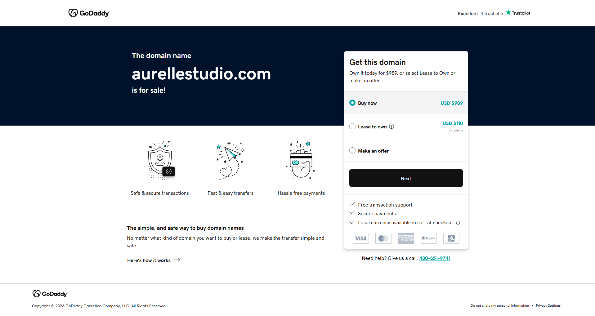 Stored capture of aurellestudio.com