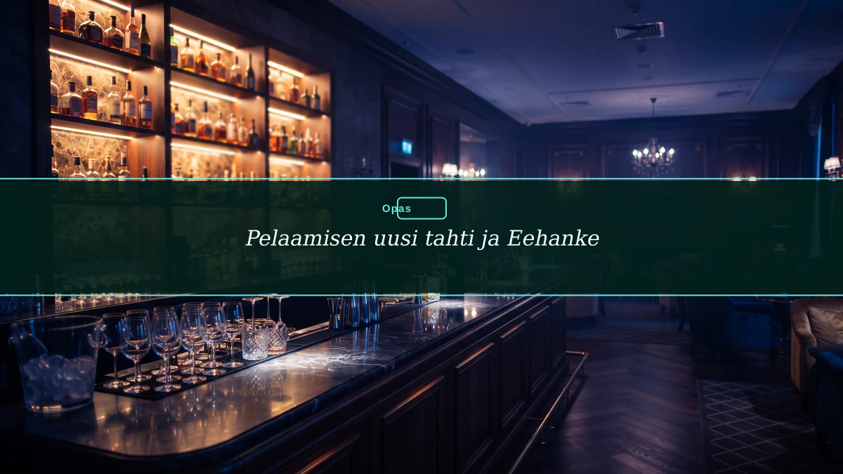 Pelaamisen uusi tahti ja Eehanke