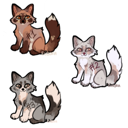 Fox Adaptables ~Fox Adoptables :|: Lioden
