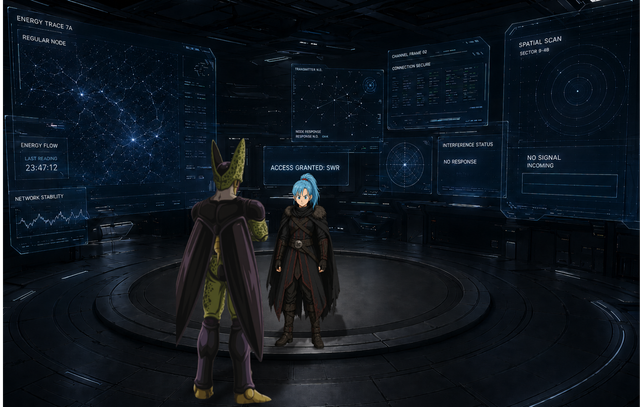 Cell incontra Bulma Void.png